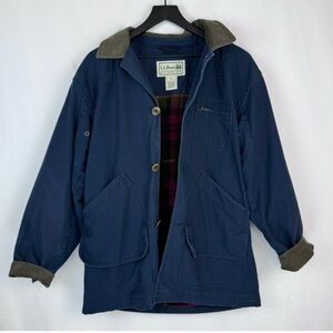 LL Bean Navy Blue Adirondack Barn Jacket